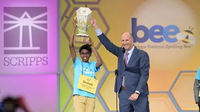 12-year-old Indian-American wins National Spelling Bee contest; WATCH Bruhat Soma spell 29 words correctly
