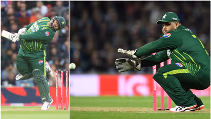 നെപ്പൊ കിഡ്! പാക് വിക്കറ്റ് കീപ്പര്‍ അസം ഖാനെതിരെ പരിഹാസം; സംഭവം ഇംഗ്ലണ്ടിനെതിരായ മോശം പ്രകടനത്തിന് പിന്നാലെ