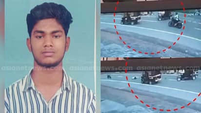 ഓട്ടോറിക്ഷ കെട്ടിവലിച്ച് കൊണ്ടുപോകുന്നതിനിടെ കയറിൽ കഴുത്ത് കുരുങ്ങി അപകടം: ബൈക്ക് യാത്രികൻ മരിച്ചു