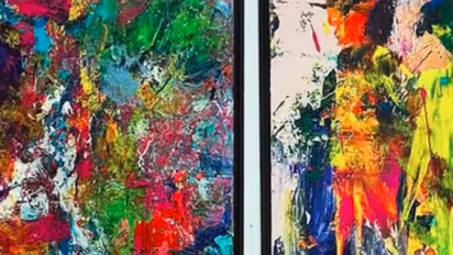 ಅಬ್ಬಬ್ಬಾ..2 ವರ್ಷದ ಬಾಲಕ ಬಿಡಿಸಿದ ಪೈಂಟಿಂಗ್ ಬರೋಬ್ಬರಿ 6 ಲಕ್ಷಕ್ಕೆ ಸೇಲ್!