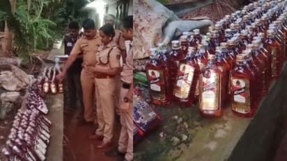 കുണ്ടന്നൂരിൽ വൻ വിദേശ മദ്യവേട്ട; ചാക്കിൽ കെട്ടി കുഴിച്ചിട്ട 150 കുപ്പി പൊക്കി, ലക്ഷ്യമിട്ടത് ഇലക്ഷൻ റിസൾട്ട്!
