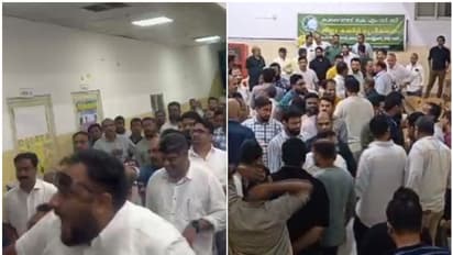 കുവൈത്ത് കെഎംസിസി യോഗത്തില്‍ കയ്യാങ്കളി; സംഘര്‍ഷം പി.എം.എ സലാം പങ്കെടുത്ത യോഗത്തില്‍