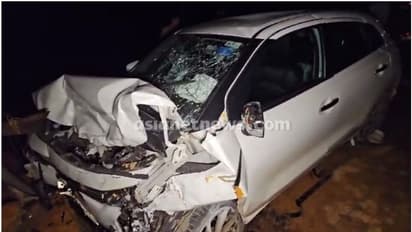 താമരശ്ശേരിയിൽ നിയന്ത്രണം വിട്ട കാർ മതിലിൽ ഇടിച്ചു,  5 പേർക്ക് പരിക്ക്, ഒരാളുടെ നില ഗുരുതരം 