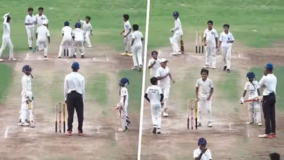 'Greatest piece of cricket ever seen': Viral video of most eventful dot ball leaves Internet in splits (WATCH)