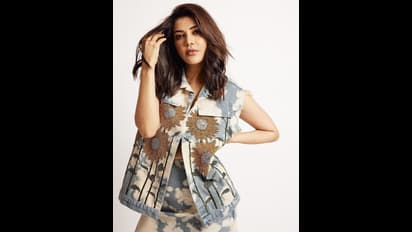 ట్రెండీ వేర్ లో అదరగొట్టిన కాజల్.. స్టైలిష్ ఫోజులు వైరల్ 