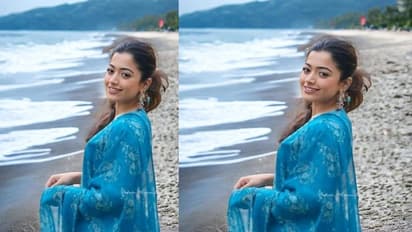 ಬೀಚಲ್ಲಿ ಬಿಕಿನಿ ಬಿಟ್ಟು, ಸೀರೆ ಉಟ್ಟು ಫೋಸ್ ಕೊಟ್ಟ ರಶ್ಮಿಕಾ ಮಂದಣ್ಣ! ಫ್ರೆಂಡ್‌ಗೆ ಕಾಯ್ತಿದ್ದೀರಾ ಕೇಳಿದ ಫ್ಯಾನ್ಸ್