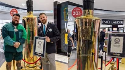 7 അടി ഉയരം, 300 കിലോ ഭാരം, 1.58 കോടിയുടെ വോഡ്ക, അകത്തുള്ളത് 259 ലിറ്റർ