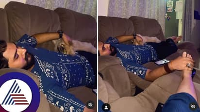 ಇತ್ತ ಪ್ರಿಯ ಪತ್ನಿ ಕಾಲು, ಅತ್ತ ಮುದ್ದು ನಾಯಿಯ ಕತ್ತು... ಆ್ಯಂಕರ್ ನಿರಂಜನ್ ರೀಲ್ಸ್ ನೋಡಿ ಸುಸ್ತಾದ ಫ್ಯಾನ್ಸ್!