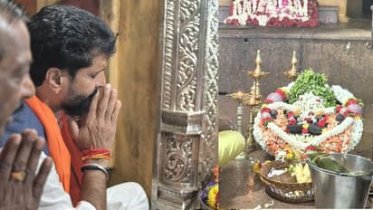 ವಿಧಾನಪರಿಷತ್ ಸ್ಥಾನ: ಜೈ ಶ್ರೀರಾಮ್ ಘೋಷಣೆ ಕೂಗುತ್ತಾ ದತ್ತಾತ್ರೇಯ ದರ್ಶನ ಪಡೆದ ಸಿ.ಟಿ.ರವಿ