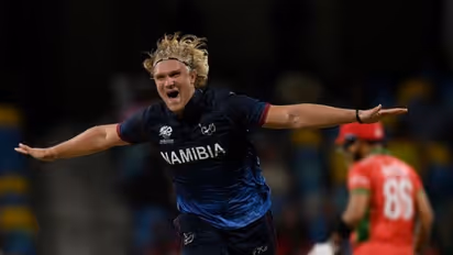 T20 World Cup 2024: Namibia's Ruben Trumpelmann sets new T20I record against Oman