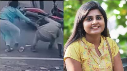 മനക്കരുത്ത് കൈവിടാതെ അശ്വതി, ബൈക്കിലെത്തി മാല പിടിച്ചുപറിച്ച യുവാവിനെ റോഡിൽ തള്ളിയിട്ട് പിടികൂടി-വീഡിയോ