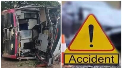 ബസ് മറിഞ്ഞ് അപകടം; ഒരാൾ മരിച്ചു, 19 പേർക്ക് പരിക്ക്; ദുരന്തം ആന്ധ്രയിലെ നർസാരോപേട്ടിൽ