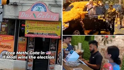 US restaurant offers FREE Methi Gota if PM Modi secures hat-trick in Lok Sabha Elections 2024 (WATCH)
