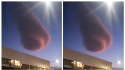 'ഭൂമി ഒരു ടീ ബാഗ് ആസ്വദിക്കാന് പോകുന്നു'; അന്യഗ്രഹ പേടക രൂപത്തിലുള്ള മേഘത്തിന്റെ വീഡിയോ വൈറൽ