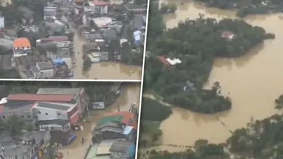 Sri Lanka floods: Dramatic drone footages show severe waterlogging, over 5,000 families marooned (WATCH)