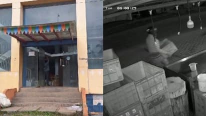 അടുത്തടുത്ത സ്ഥലങ്ങളിൽ മോഷണം; ബാത്ത് വെയർ ഷോപ്പില് നിന്നും പോയത് ലക്ഷങ്ങളുടെ ഉപകരണങ്ങൾ, മീൻ കടയിലും കവർച്ച