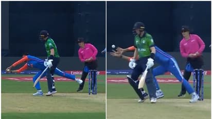 വിസ്മയിപ്പിക്കുന്ന ക്യാച്ചെടുത്ത് അക്സര് പട്ടേല്! സ്വന്തം പന്തില് ബാരി മക്കാര്ത്തിയെ പുറത്താക്കിയ നിമിഷം