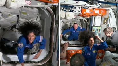 3வது முறையாக விண்வெளிக்குச் சென்ற சுனிதா வில்லியம்ஸ்! பூஜ்ஜிய ஈர்ப்பு விசையில் உற்சாக நடனம்!