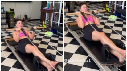 ഫിറ്റ്നസിൽ വിട്ടുവീഴ്ചയില്ല, വൈറലായി കരീന കപൂറിന്റെ വർക്കൗട്ട് വീഡിയോ