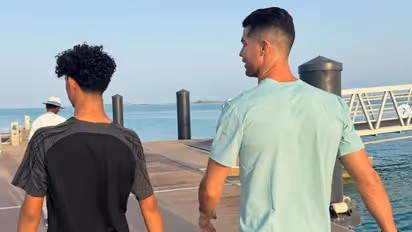 Cristiano Ronaldo Jr. stuns fans with remarkable physical growth in family vacation photos