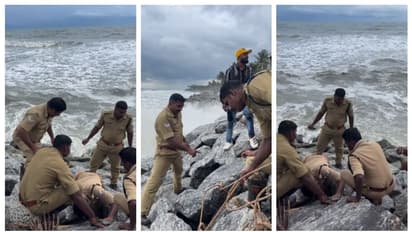  കുട്ടേട്ടാ...; ഫയര്‍ ഫോഴ്സ് കടല്‍ത്തീരത്ത് ഏഴ് മണിക്കൂര്‍ തെരഞ്ഞത് ഒന്നര ലക്ഷത്തിന്‍റെ ഐ ഫോണ്‍, വീഡിയോ വൈറല്‍