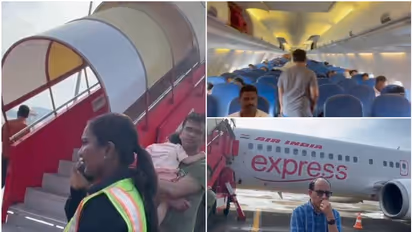 കരിപ്പൂരിൽ ഇറക്കേണ്ട വിമാനം കൊച്ചിയിൽ ഇറക്കി; വിമാനത്തിൽ നിന്നിറങ്ങാതെ പ്രതിഷേധിച്ച് യാത്രക്കാർ