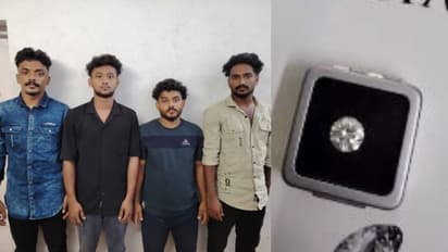 ഡയമണ്ട് വേണമെന്ന് പറഞ്ഞ് വിളിച്ചുവരുത്തി, മർദ്ദിച്ചവശരാക്കി കവർന്നത് വജ്രക്കല്ലും സ്വർണവും, 4 പേർ പിടിയിൽ