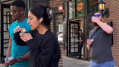 കൊള്ളാം, ഇത് പൊളി തന്നെ; യുഎസ്സിലെ തെരുവിൽ ഇന്ത്യക്കാരുടെ പാനിപ്പൂരി, വൈറലായി വീഡിയോ