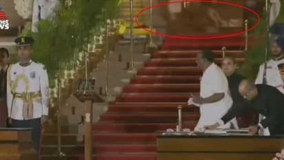 ആളെ തിരിച്ചറിഞ്ഞു, സത്യപ്രതിജ്ഞയ്ക്കെത്തിയ അപ്രതീക്ഷിത അതിഥി പുള്ളിപ്പുലിയല്ല; വീഡിയോയിൽ ഉള്ളത് പൂച്ച!