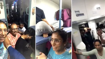 Overcrowded trains and ticketless travelers: Passengers share frustrations on social media (WATCH)