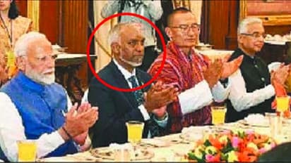 ದ್ವೇಷ ಕಾರಿದ್ದ ಮಾಲ್ಡೀವ್ಸ್ ಅಧ್ಯಕ್ಷ ಮುಯಿಜು ಪಕ್ಕದಲ್ಲೇ ಕೂತು ಮೋದಿ ಔತಣ ಕೂಟ
