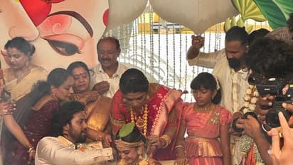 குடும்பத்துடன் வந்து கலக்கிய சாண்டி மாஸ்டர்! களைகட்டிய உமாபதி - ஐஸ்வர்யா திருமணம்!