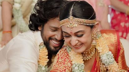 ಚೆನ್ನೈನ ದೇವಸ್ಥಾನದಲ್ಲಿ ಮದುವೆ ಮಾಡಿಕೊಂಡ ಅರ್ಜುನ್‌ ಸರ್ಜಾ ಪುತ್ರಿ ಐಶ್ವರ್ಯ; ಫೋಟೋ ನೋಡಿ ಎಲ್ಲರು ಶಾಕ್!