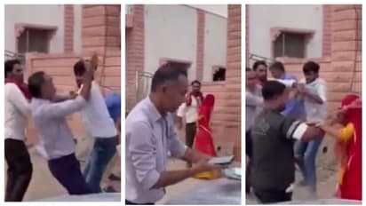 വൈദ്യുതി മോഷ്ടിച്ചെന്ന് പരാതി; വീട്ടുടമയും വൈദ്യുതി വകുപ്പ് ഉദ്യോഗസ്ഥനും തമ്മില്‍ തല്ല്, വീഡിയോ വൈറല്‍ 