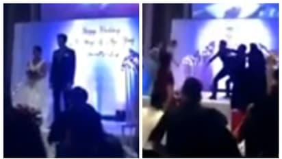 വധുവിന്‍റെ മുന്‍ ബന്ധം വിവാഹ വേദിയില്‍ വെളിപ്പെടുത്തി വരന്‍; പിന്നാലെ അടി, വൈറല്‍ വീഡിയോ കാണാം 
