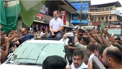 Kerala: Rahul Gandhi holds roadshow in Malappuram to thank voters; Slams ties between Adani and Modi