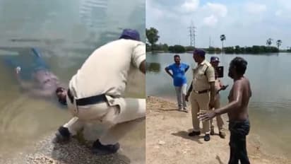 Man Mistaken for 'Dead Body' Floating in Pond Actually Found Taking a Nap [WATCH]