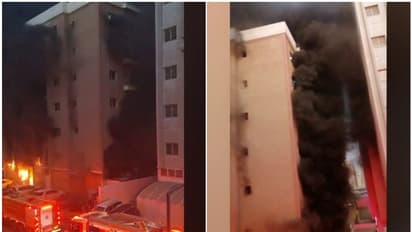 four people died in labour camp fire in kuwait