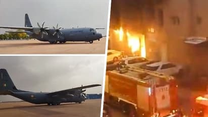 Kuwait fire tragedy: After Kochi,  IAF plane carrying mortal remains of 14 Indians reaches Delhi (WATCH)