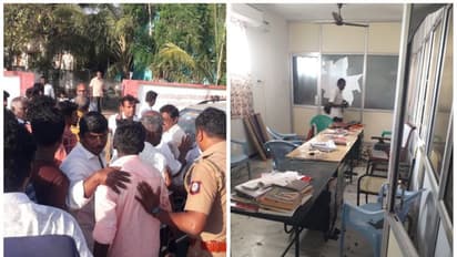 நெல்லையில் சாதிமறுப்பு திருமணத்தை நடத்தி வைத்த கம்யூனிஸ்ட் கட்சி அலுவலகத்தை சூறையாடிய பெண் வீட்டார்