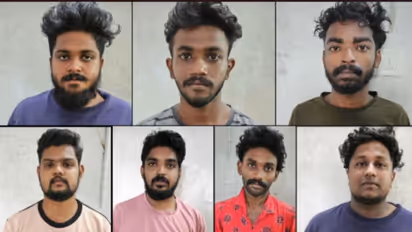 കൂട്ടുകാരിക്ക് മെസേജ് അയച്ചതിന് യുവാവിനെ വീട്ടിൽ നിന്നും വിളിച്ചിറക്കി വെട്ടി; കാലടിയിൽ 7 യുവാക്കൾ പിടിയിൽ