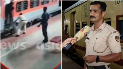 മരണത്തിന്‍റെ ട്രാക്കിൽ നിന്ന് ജീവിതത്തിന്‍റെ പ്ലാറ്റ്‍ഫോമിലേക്ക് നീട്ടിയ കൈ; ഹീറോയാണ് സിവിൽ പൊലീസ് ഓഫീസർ ലഗേഷ്