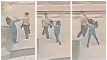 സ്വകാര്യ സര്‍വകലാശാല കാമ്പസില്‍ വച്ച് യുവതിയുടെ മുഖത്ത് ആഞ്ഞടിക്കുന്ന യുവാവിന്‍റെ വീഡിയോ വൈറല്‍ 