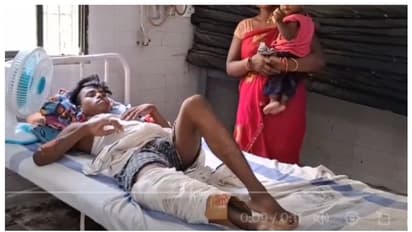 ഒടിഞ്ഞ കാല് പ്ലാസ്റ്റര് ഇടാന് കാർഡ്ബോർഡ്; ബീഹാർ മോഡൽ 'ആരോഗ്യ സുരക്ഷ', വിവാദം