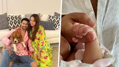 Varun Dhawan shares FIRST picture of daughter on Father's day; is happy to be a girl dad [PHOTOS]