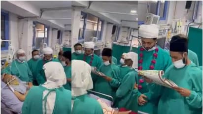 'മക്കളുടെ വിവാഹത്തിൽ പങ്കെടുക്കണം'; പിതാവിന്റെ ആഗ്രഹം സാധിച്ചു, ഐസിയു വിവാഹവേദിയായി