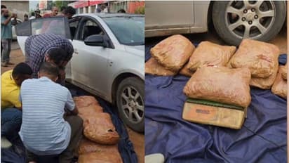 ആന്ധ്രയിൽ നിന്നു വന്ന ആഡംബര കാർ, കൊല്ലത്ത് പരിശോധനയിൽ കണ്ടെത്തിയത് 25 കിലോ കഞ്ചാവ്; രണ്ട് പേർ പിടിയിൽ