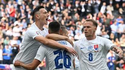 Euro 2024: Belgium suffers shock 1-0 defeat to Slovakia in clash marred by Lukaku's VAR-denied goals