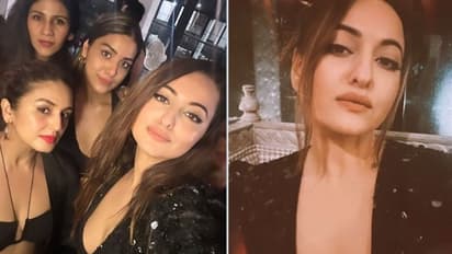 Sonakshi Sinha's bachelorette party photos: Huma Qureshi and other celebs spotted at the bash