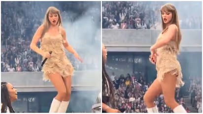 [WATCH] Taylor Swift's awkward dance moves roasted online; compared to Salman Khan's dancing 